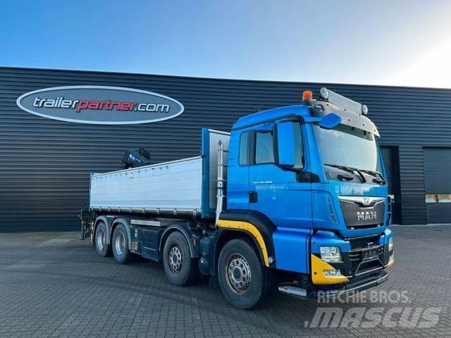 MAN 35-480 BL 8x4 Tipper trucks