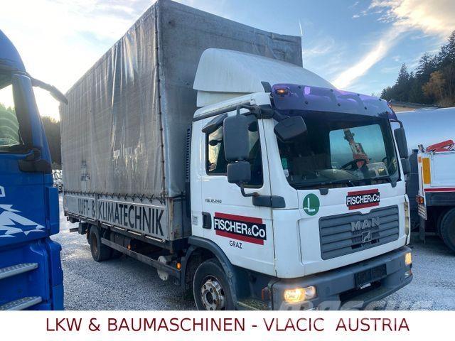 MAN TGL 12.240 Curtainsider trucks