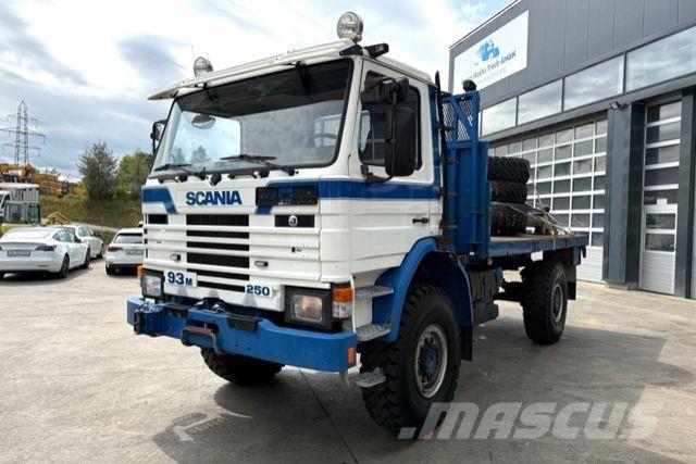Scania 93M 250 4x4 Flatbed / Dropside trucks