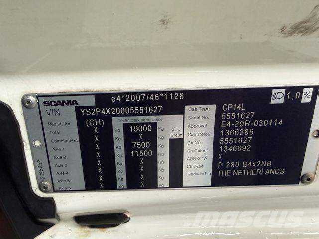 Scania P280 4X2 Box body trucks