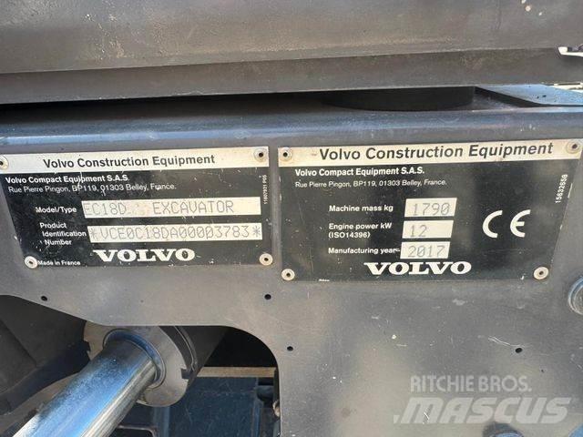 Volvo EC18D Mini excavators < 7t (Mini diggers)