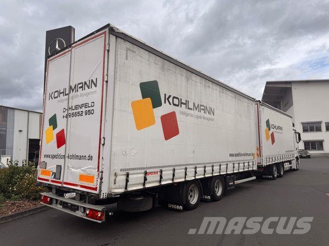 Wecon APZ 218 Curtainsider trailers