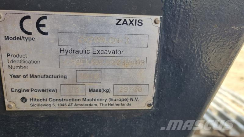 Hitachi ZX280 Crawler excavators