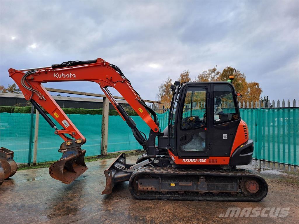 Kubota  Mini excavators < 7t (Mini diggers)
