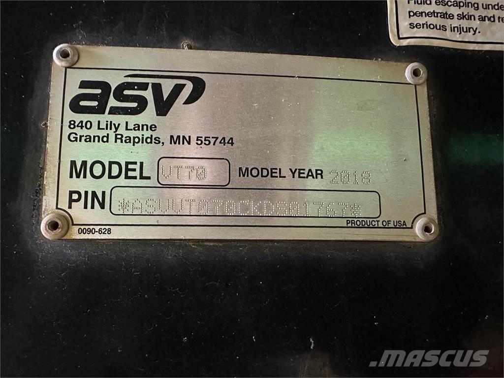 ASV VT-70 Skid steer loaders
