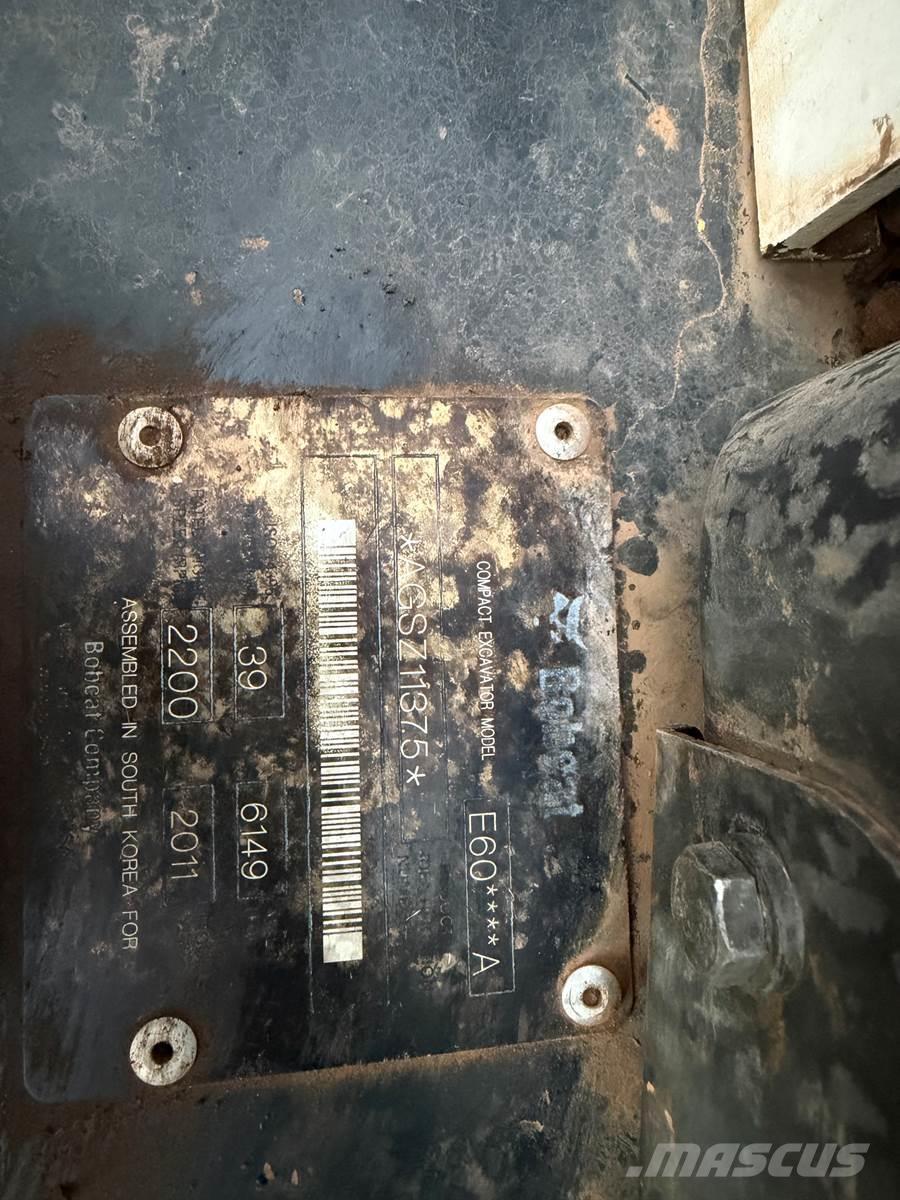 Bobcat E60 Crawler excavators