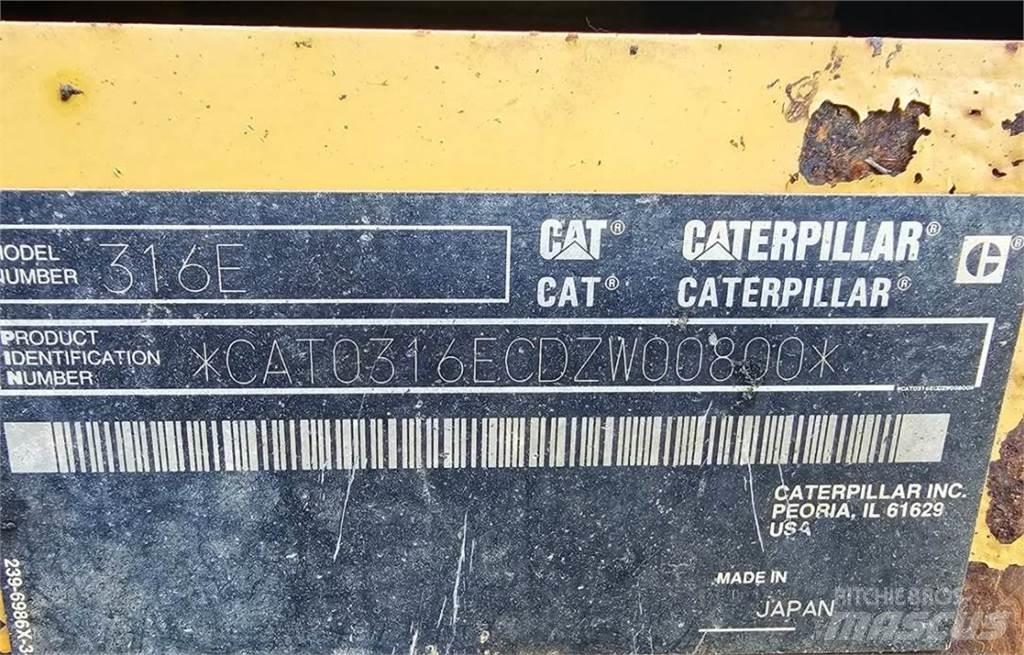 CAT 316EL Crawler excavators