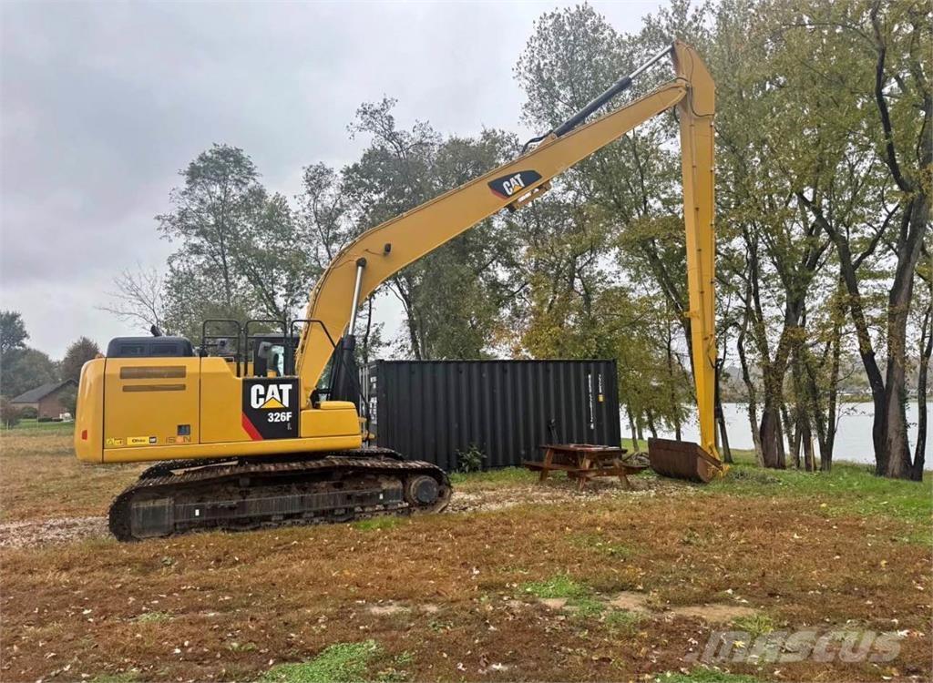 CAT 326F Long reach excavators