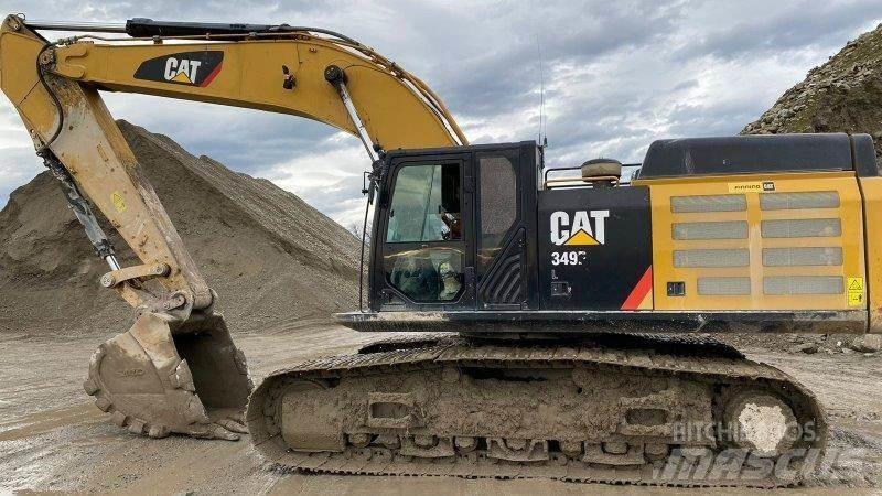 CAT 349FL Crawler excavators