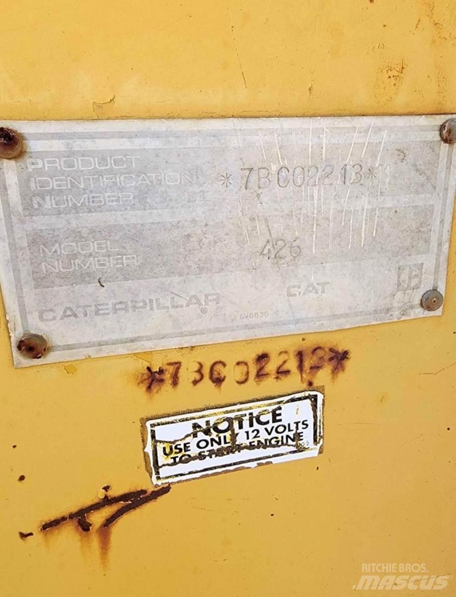 CAT 426 Backhoe loaders
