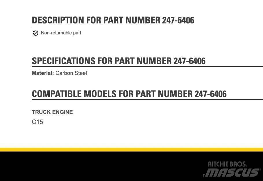CAT C15 Transportation - Others