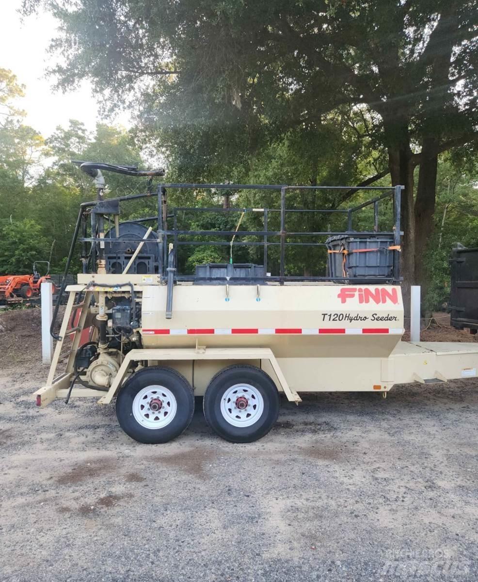 Finn T120 Receiving hoppers, blowers and elevators