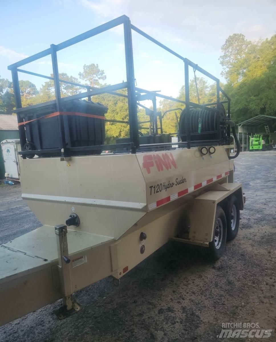 Finn T120 Receiving hoppers, blowers and elevators
