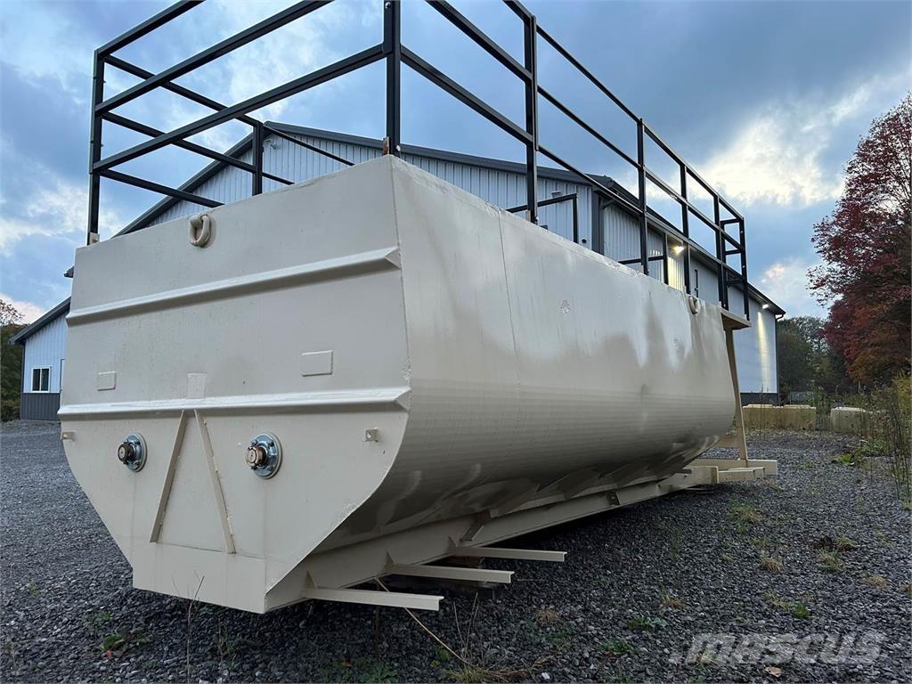 Finn T330 Receiving hoppers, blowers and elevators