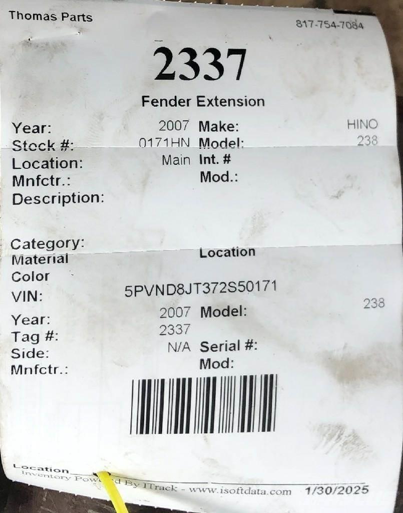 Hino 238 Transportation - Others