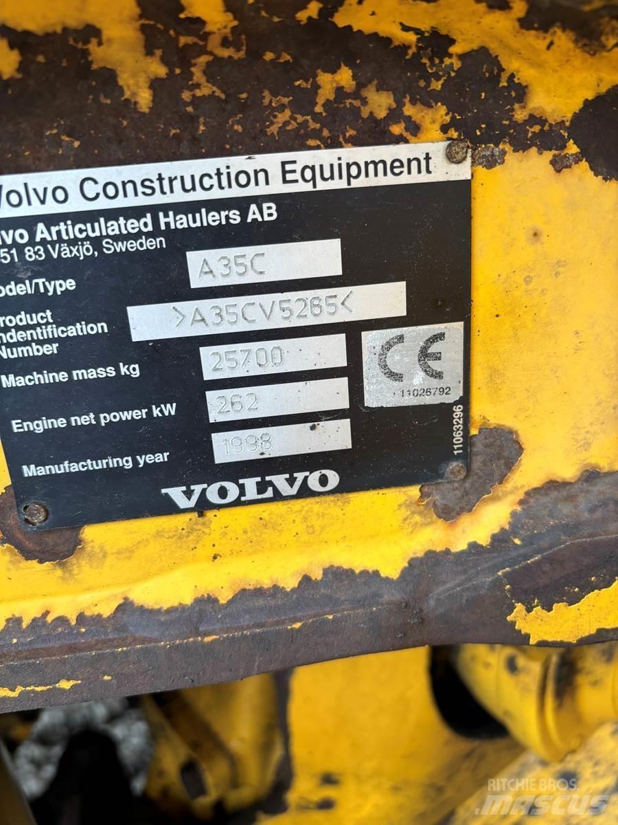 Volvo A35C Articulated Dump Trucks (ADTs)