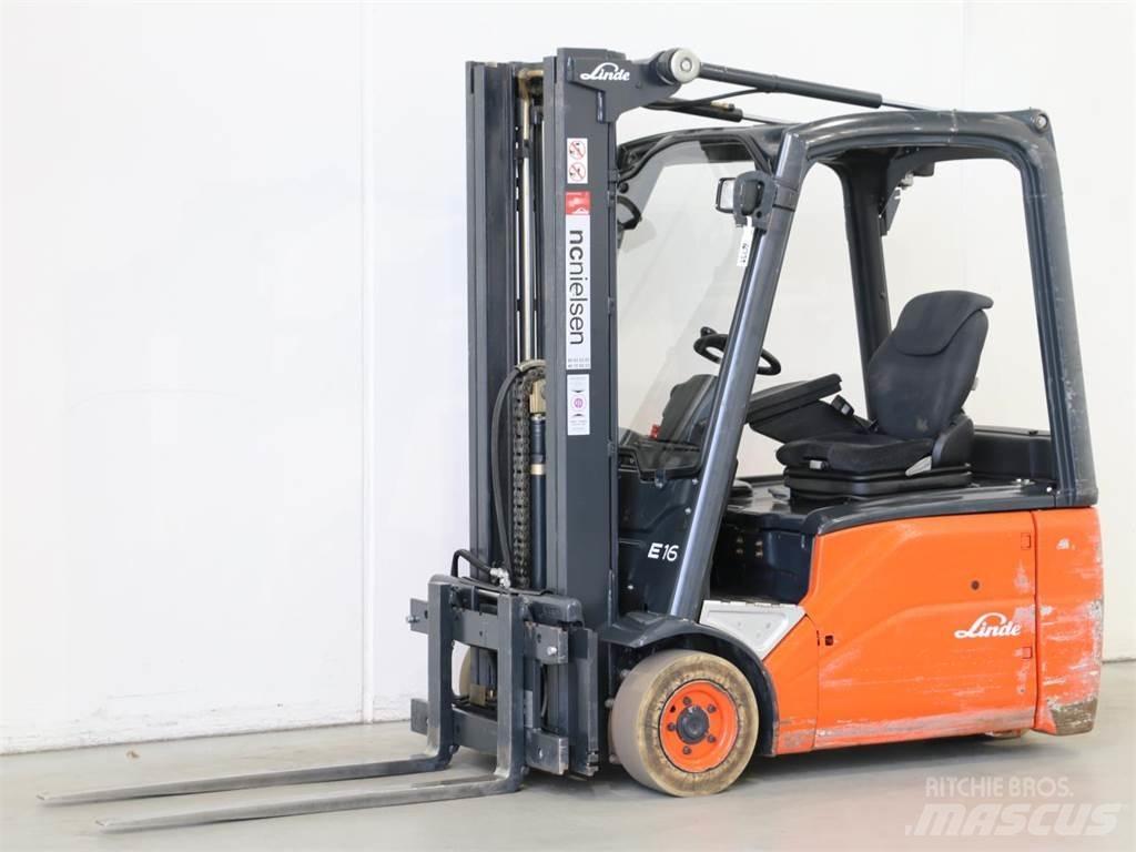 Linde E16/386-01 Electric forklift trucks