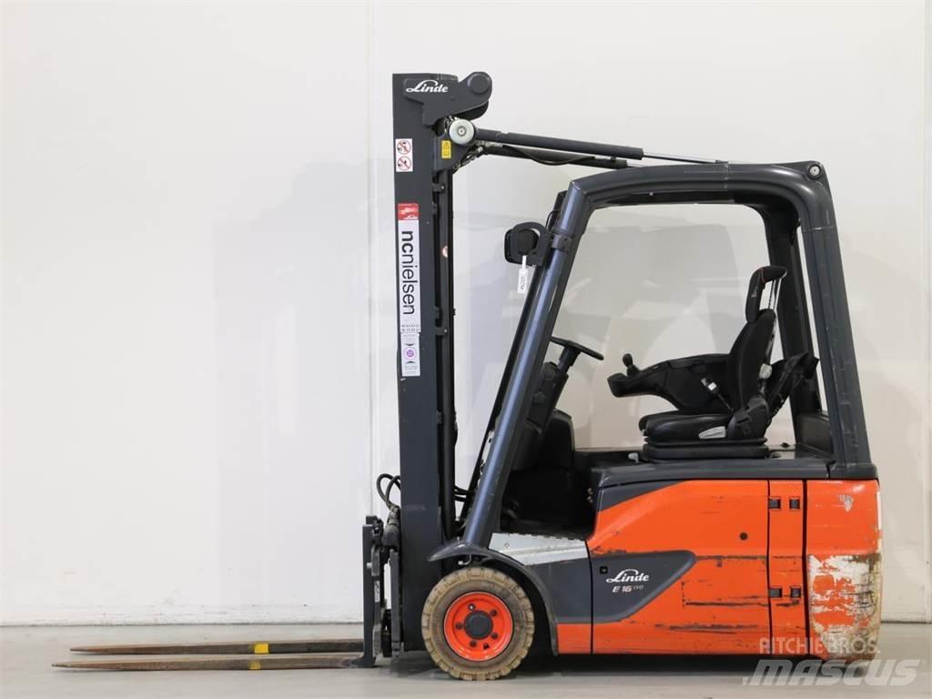 Linde E16/386-02 Electric forklift trucks