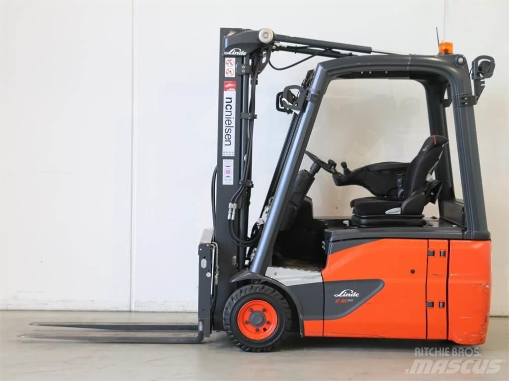 Linde E16/386-02 EVO Electric forklift trucks