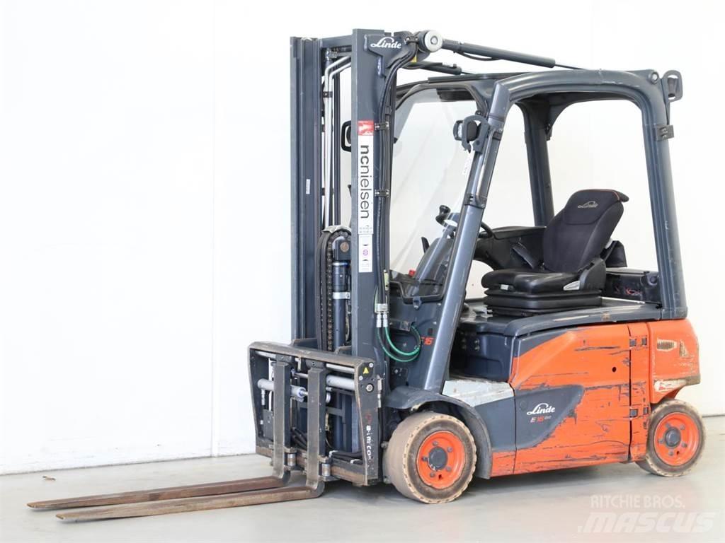 Linde E16P/386-02 Electric forklift trucks