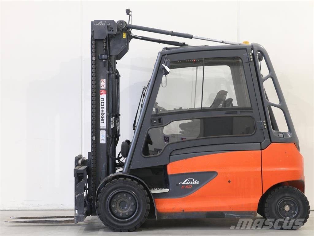 Linde E50/600HL/388 Electric forklift trucks