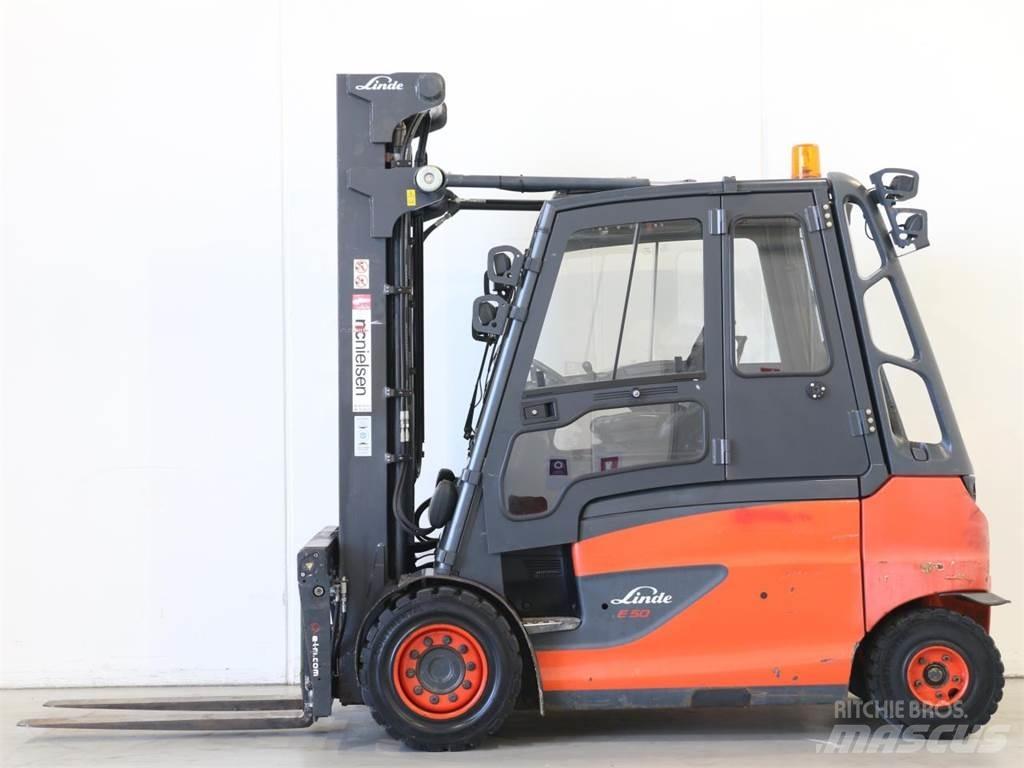 Linde E50/600HL/388 Electric forklift trucks