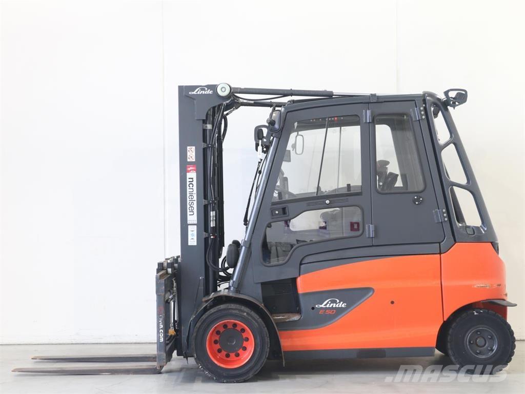 Linde E50/600HL/388 Electric forklift trucks