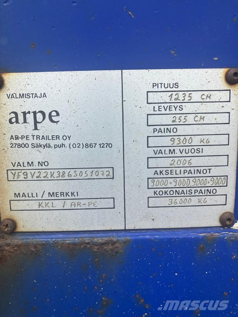 AR-PE KKL Curtainsider trailers