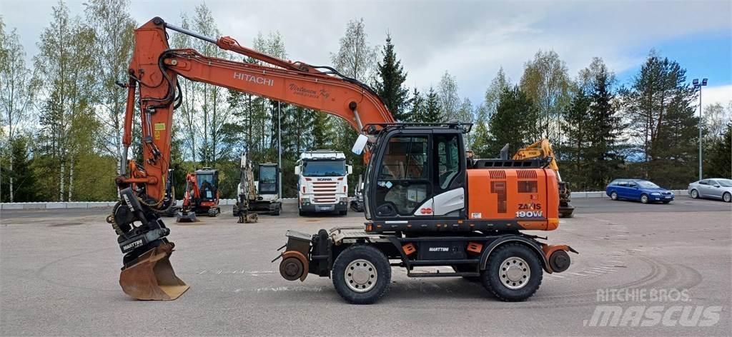 Hitachi ZX190W-6 Wheeled excavators