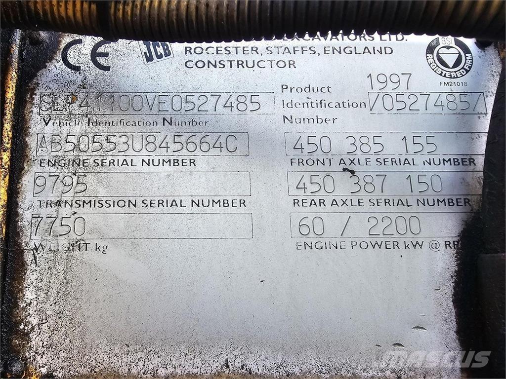 JCB 411 Wheel loaders