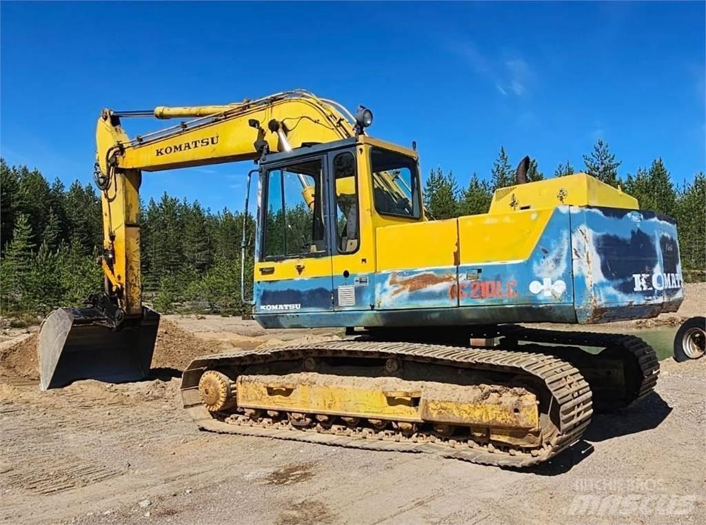 Komatsu PC210LC-3 Crawler excavators