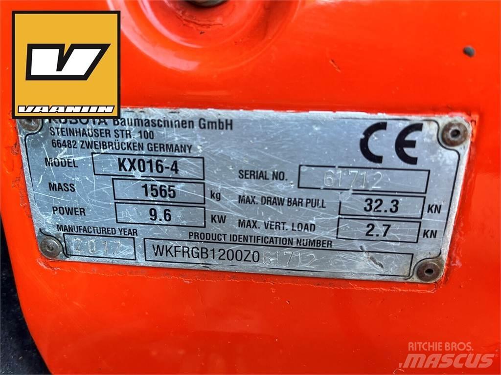 Kubota KX016-4 Mini excavators < 7t (Mini diggers)