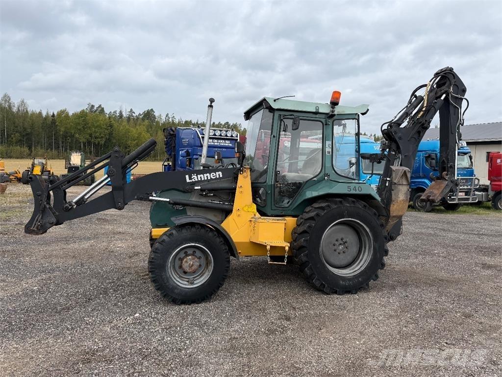 Lännen 540. 4x4 Backhoe loaders