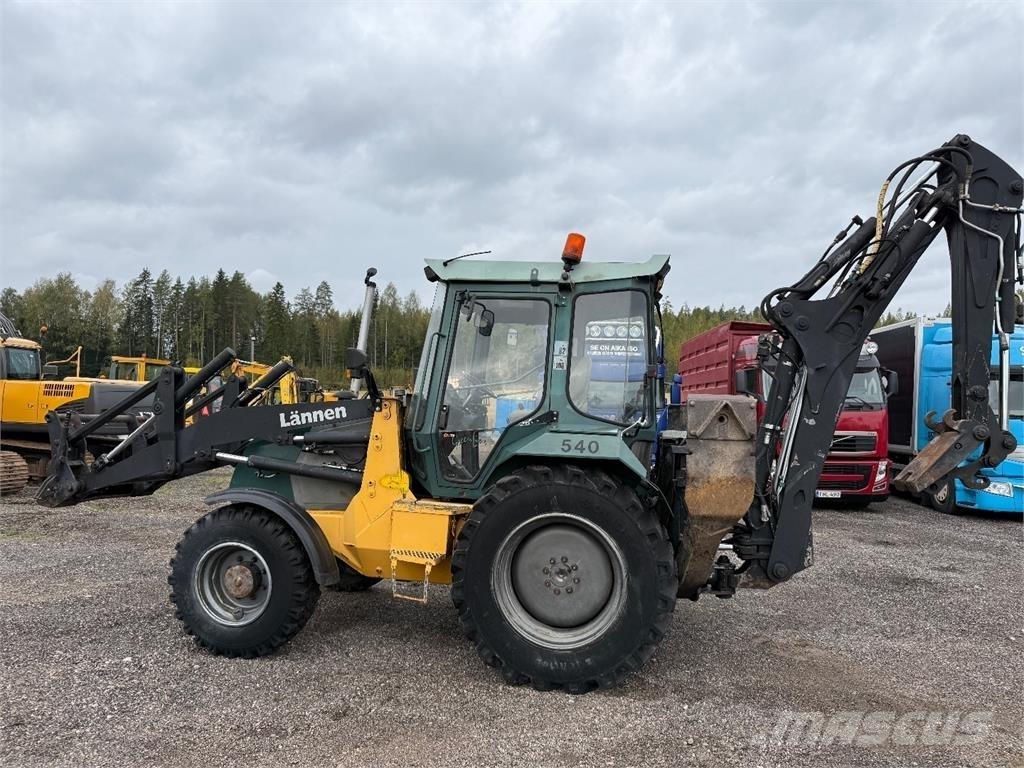 Lännen 540. 4x4 Backhoe loaders