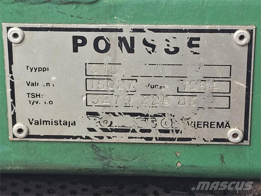 Ponsse S15 Forwarders