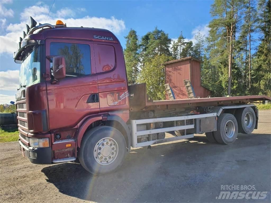 Scania 144G 460 Hook lift trucks