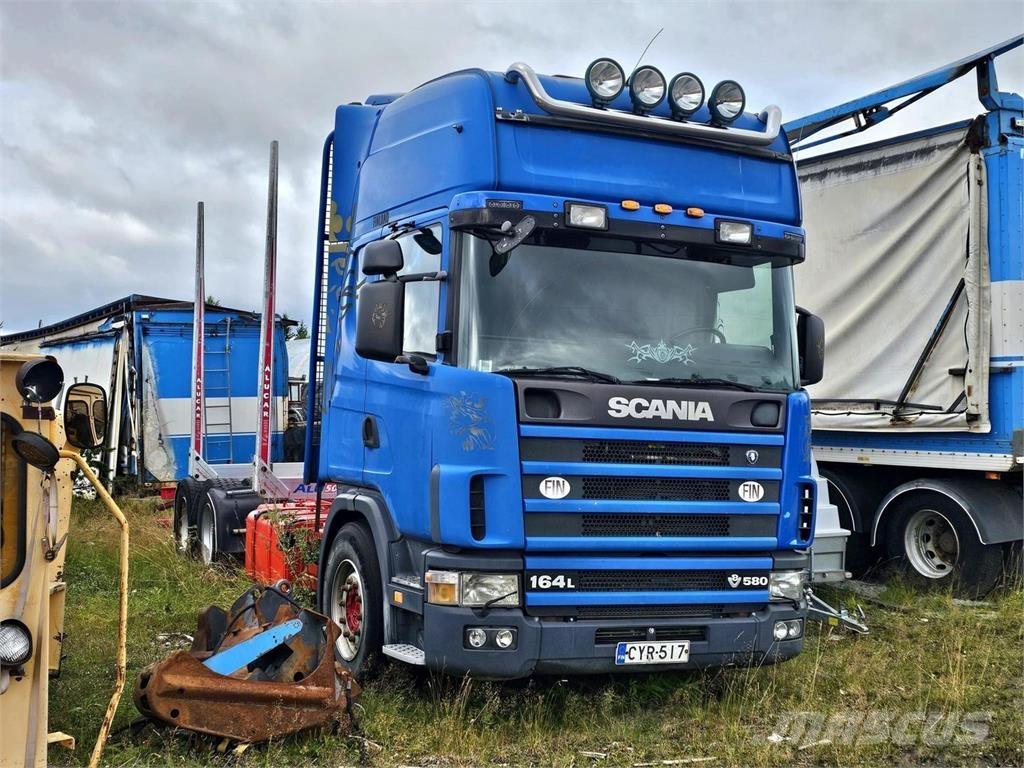 Scania 164L 6x2 Timber trucks