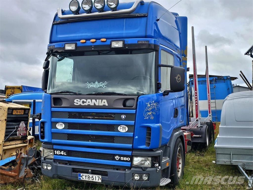 Scania 164L 6x2 Timber trucks