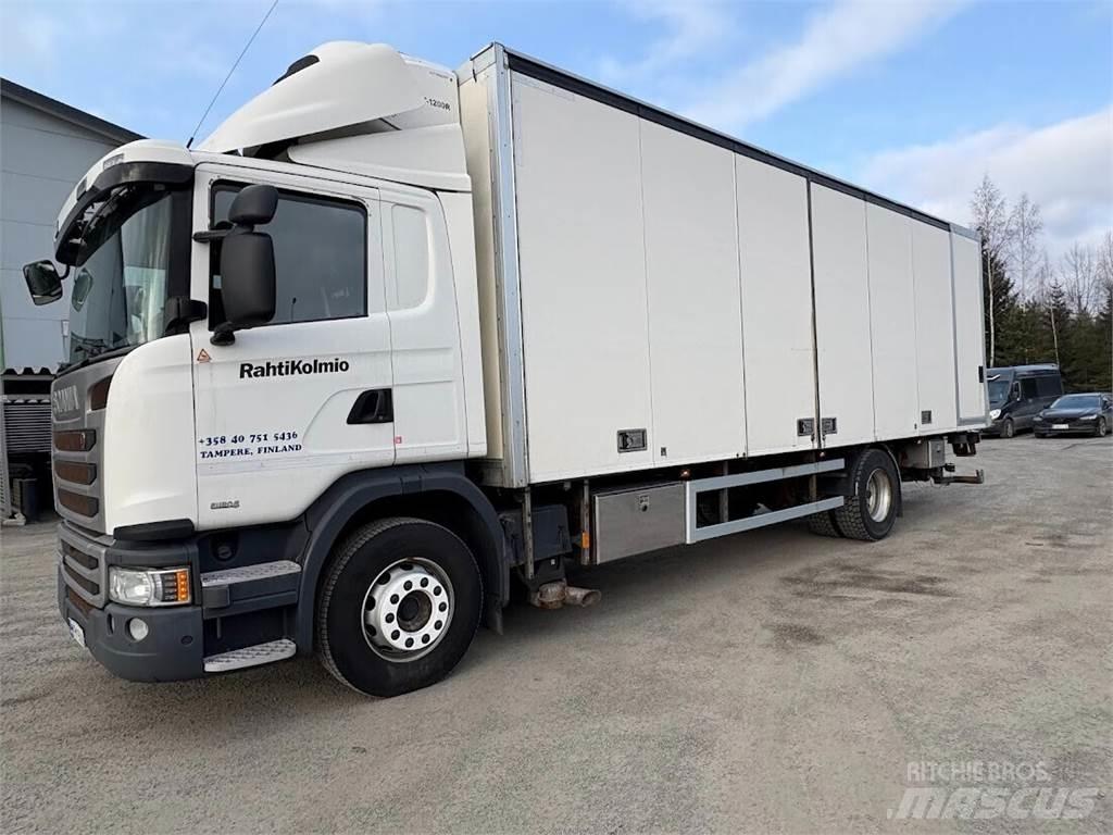 Scania G360 Box body trucks