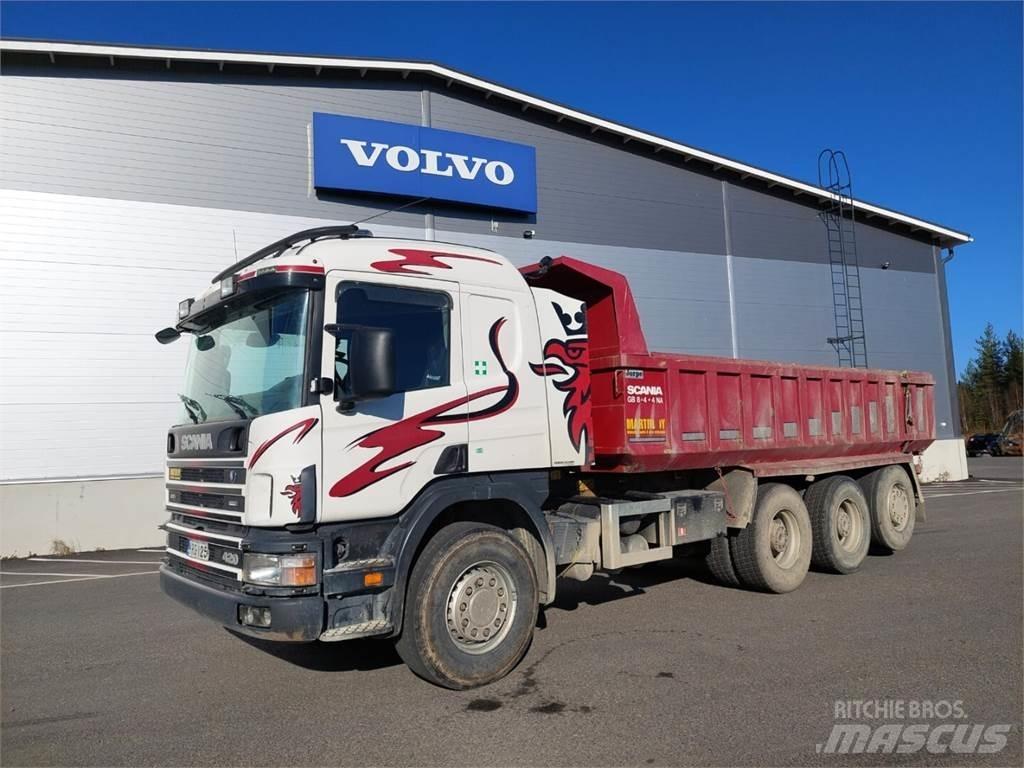 Scania P124 420hp Tipper trucks