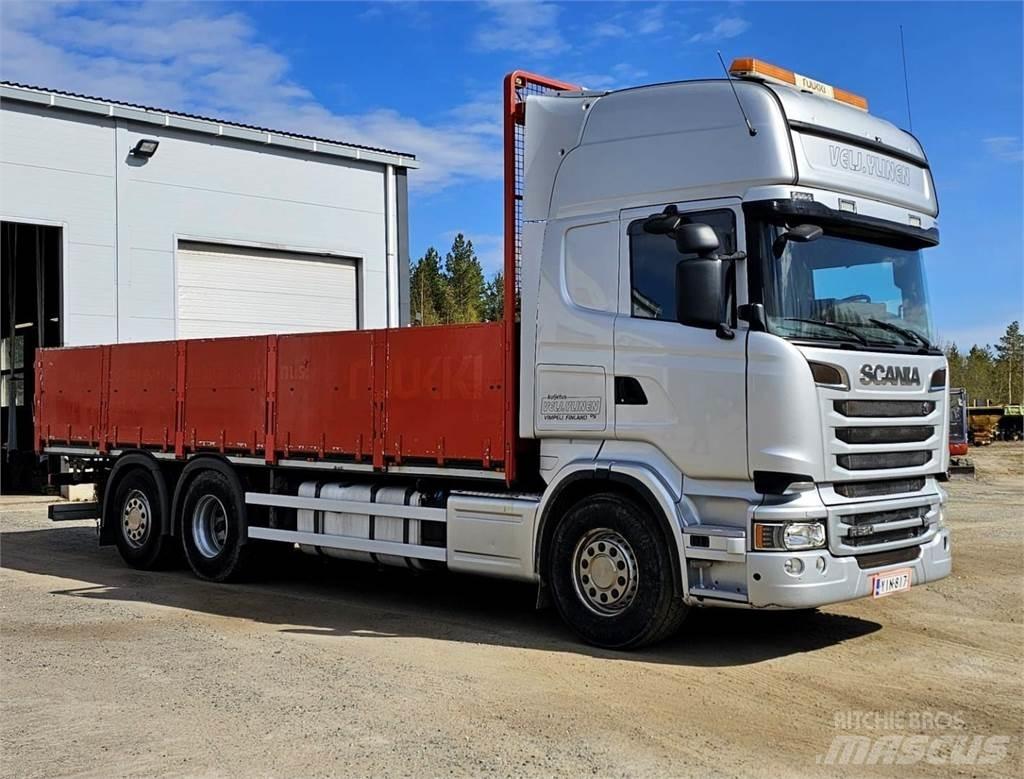 Scania R520 6x2 Flatbed / Dropside trucks