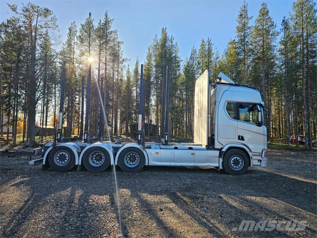 Scania R660 8X4 Timber trucks