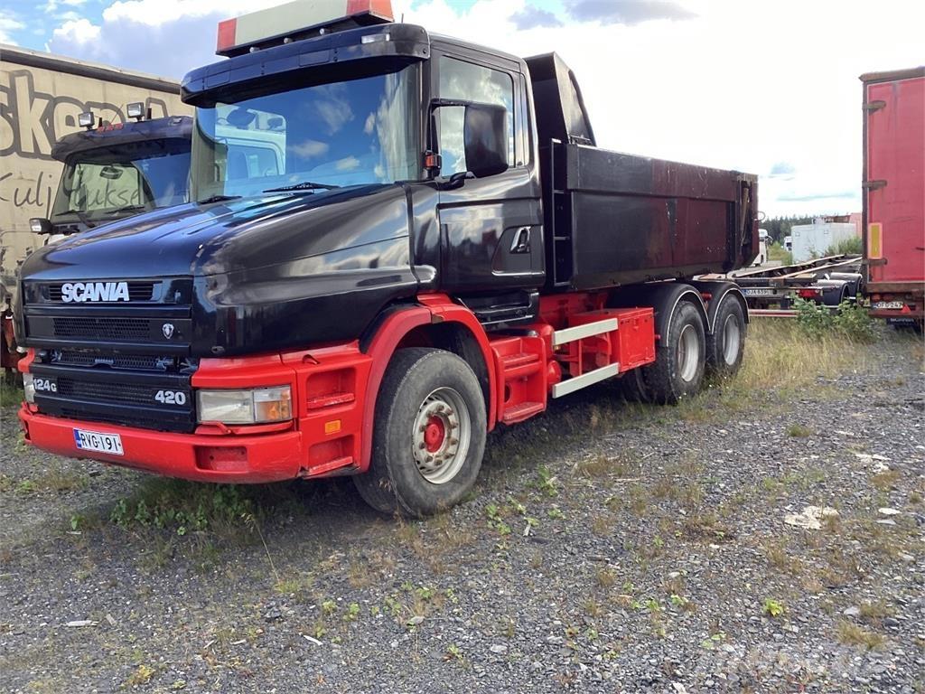 Scania T 124 Tipper trucks