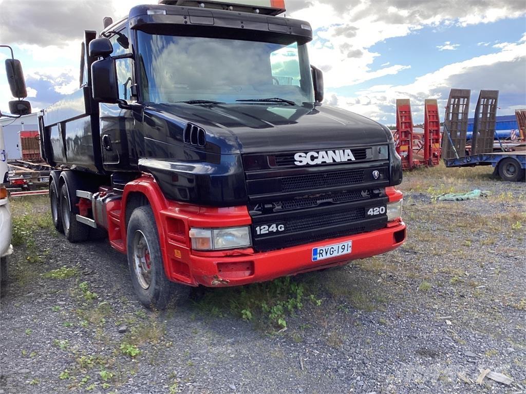 Scania T 124 Tipper trucks