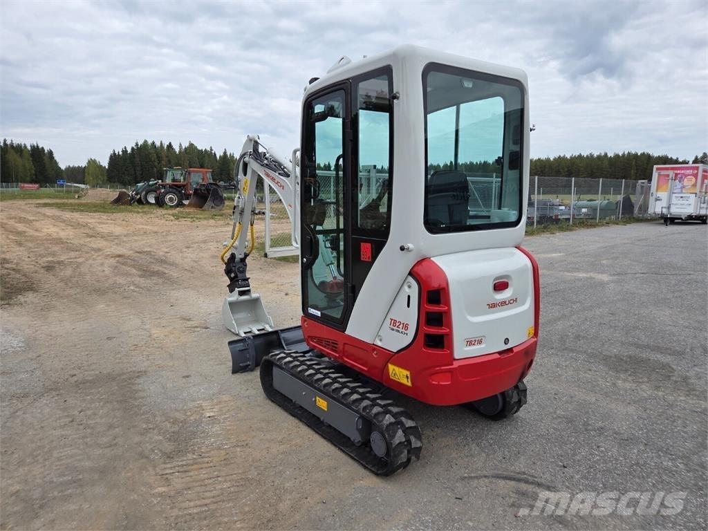 Takeuchi TB216 Mini excavators < 7t (Mini diggers)