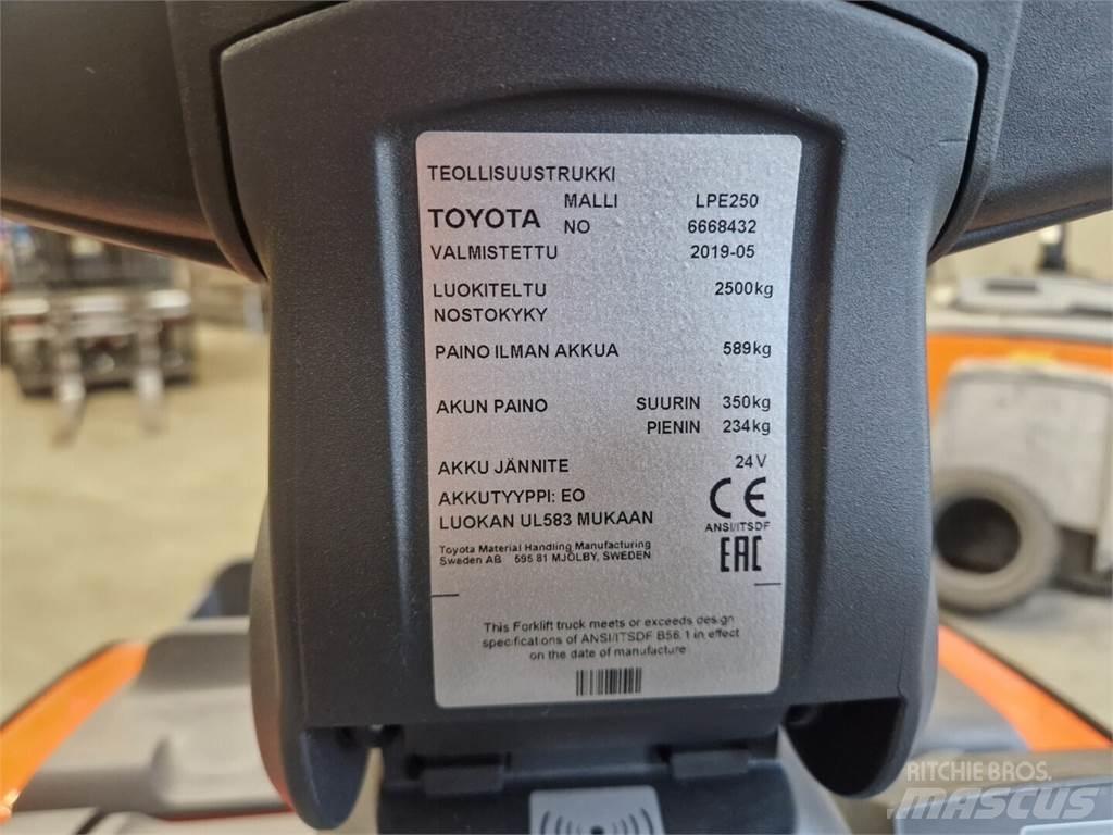 Toyota LPE 250 Forklift trucks - others