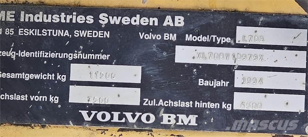 Volvo BM L 70 B Wheel loaders