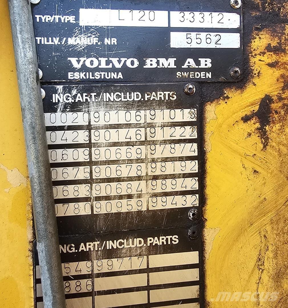 Volvo BM L120 Wheel loaders