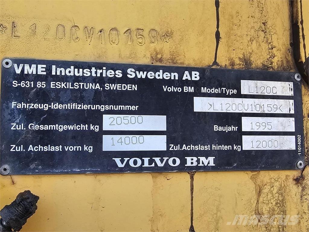 Volvo BM L120C Wheel loaders