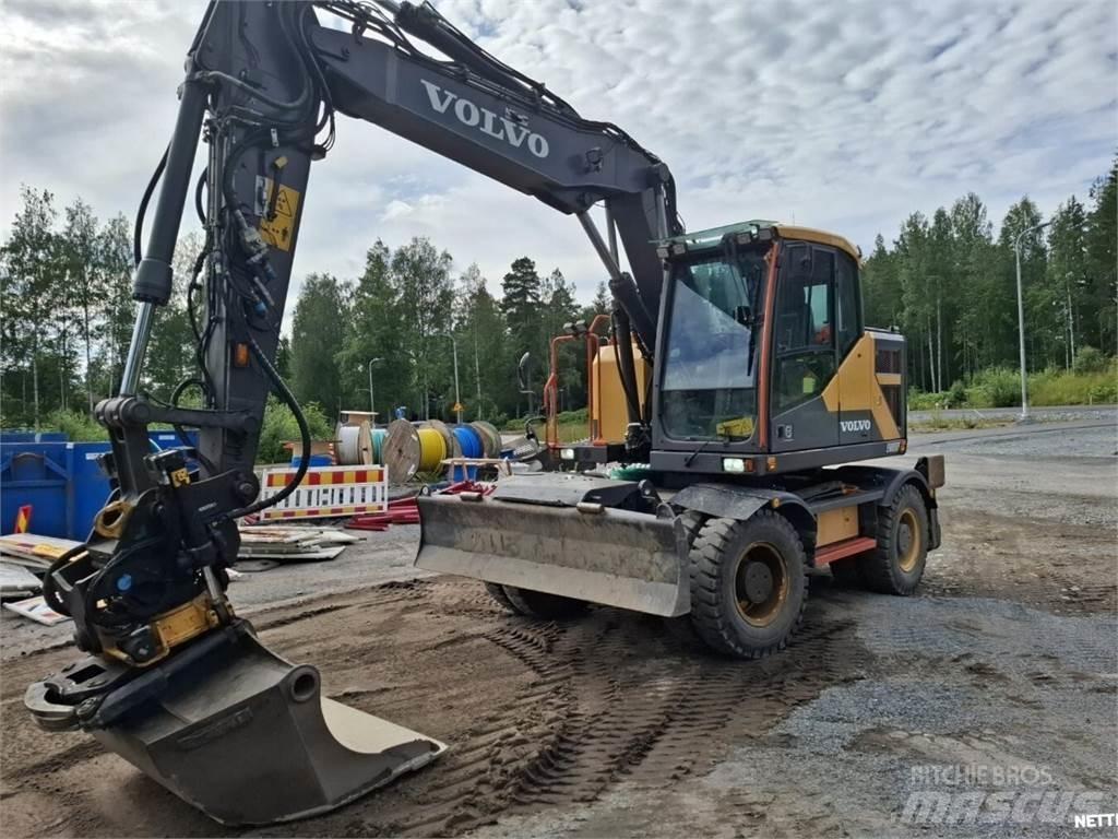 Volvo EWR 150 E Wheeled excavators